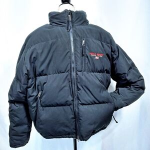 Polo By Ralph Lauren Sport Black Down Puffer Jacket